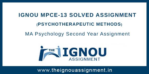 ignou psychology notes download