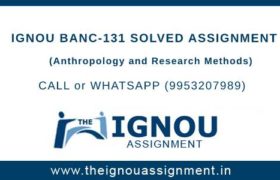 IGNOU BANC-131 Solved Assignment